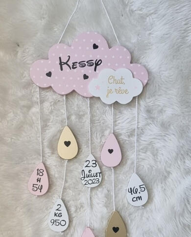 Suspension en bois - 14 €