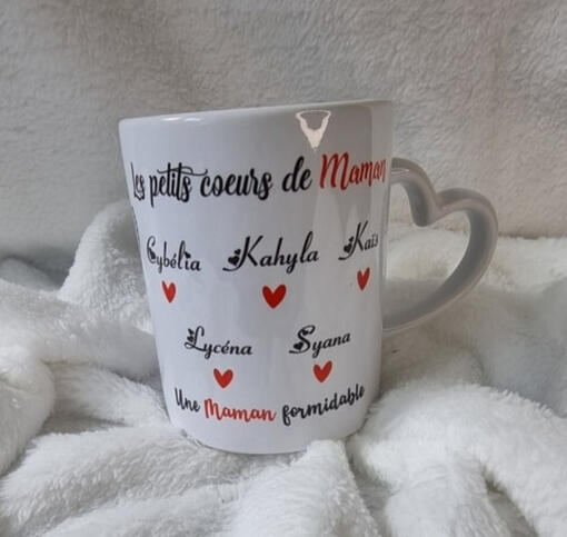Mug coeur - 10 €