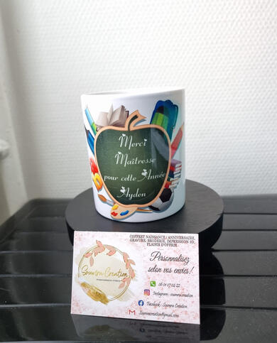 Mug maîtresse pomme