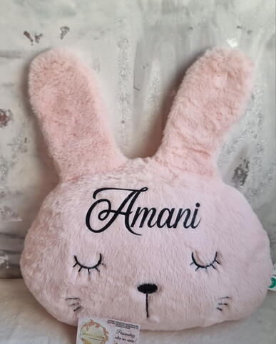 Coussin lapin - 13 €