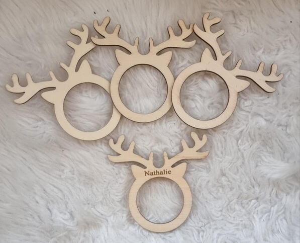 Rond de serviette / Marque place 2,5€ 1,5 €