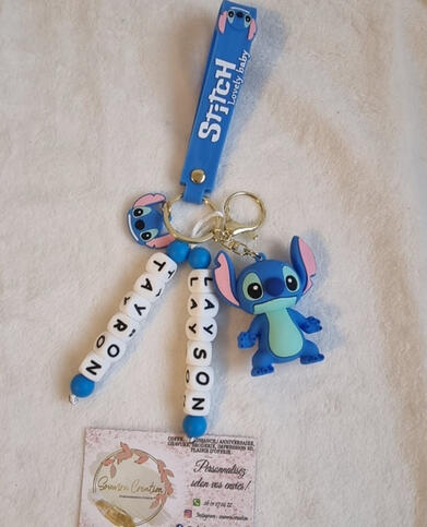 Porte clé prénom - 8 €