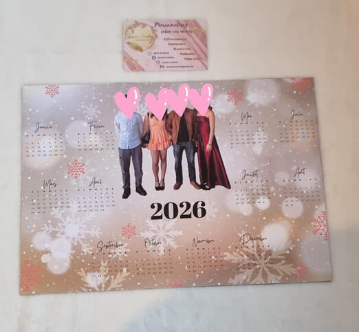 Calendrier magnétique - 7 €
