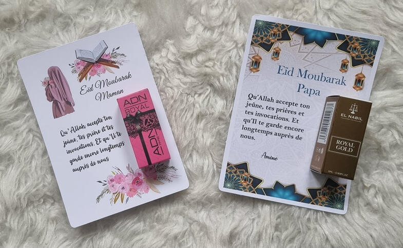 Carte parfum - 6 €